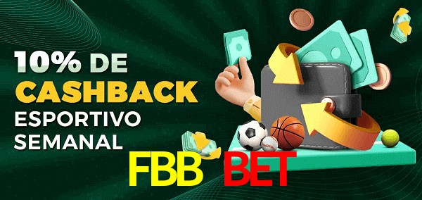 10% de bônus de cashback na FBB Bet
